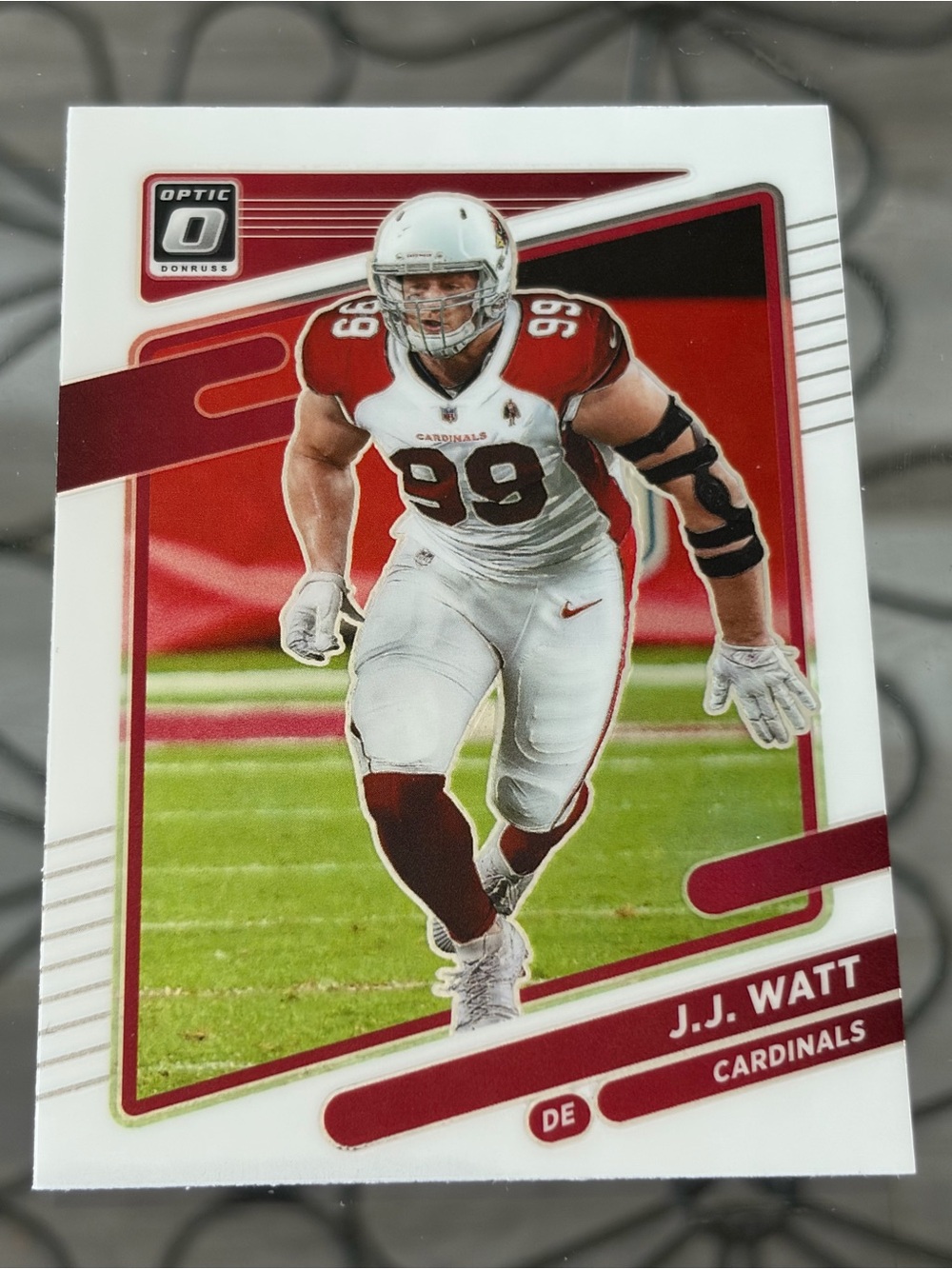 JJ Watt 2021 Panini Arizona Cardinals NFL Football Card